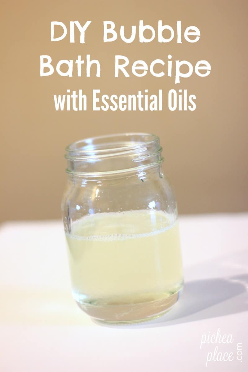 DIY Bubble Bath Recipe with Essential Oils