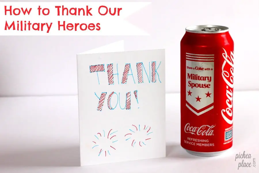 Here are some simple, but meaningful, ways to thank our military heroes - whether veterans, active service members, or military family members.