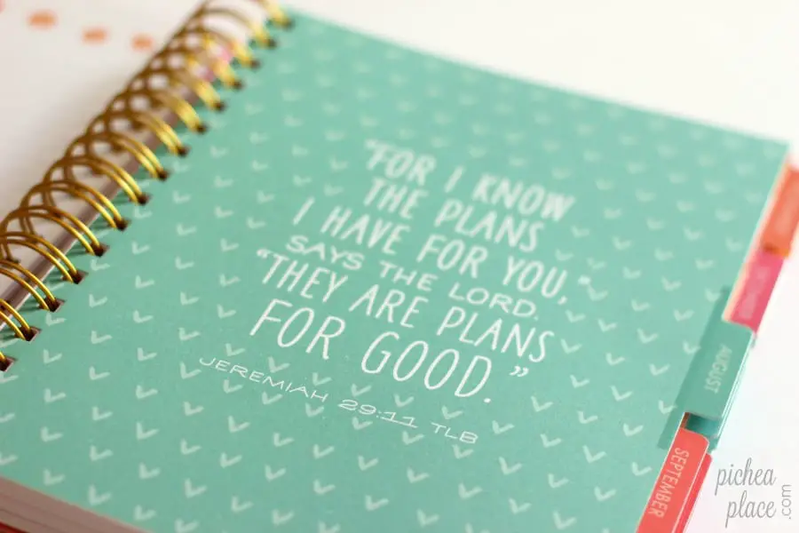 The Perfect Family Planner for a Busy Family... an 18-month agenda planner from DaySpring