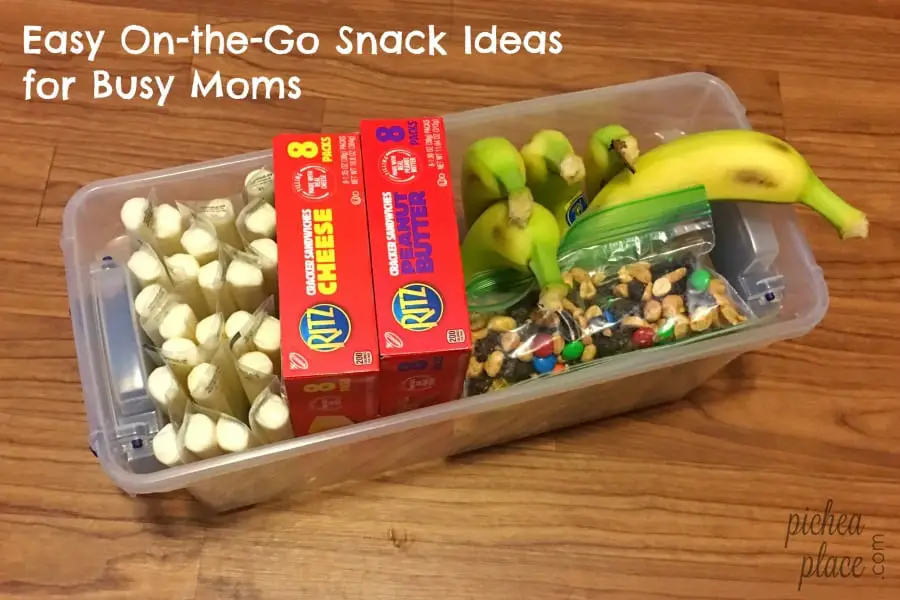 With a little preparation, busy moms can stay out of the drive-thru and keep their kids satisfied with easy on-the-go snack ideas for busy moms.