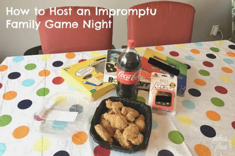 How to Host an Impromptu Family Game Night
