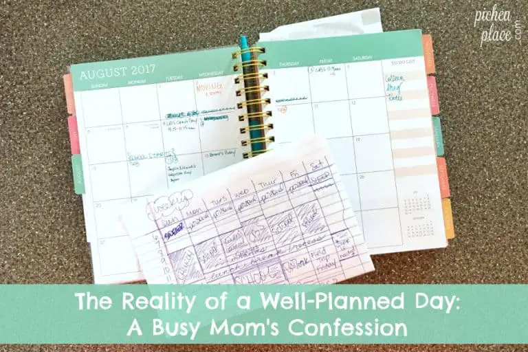 The Reality of a Well-Planned Day: A Busy Mom’s Confession