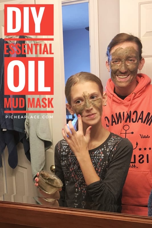 Make this DIY mud mask with essential oils recipe from the Simply Earth essential oils subscription box - a perfect way to enjoy a mother-daughter date with your tween daughter!