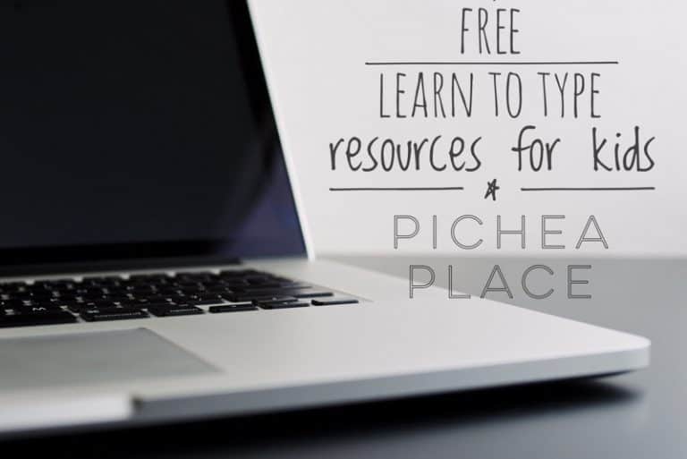 Free Learn to Type Resources for Kids