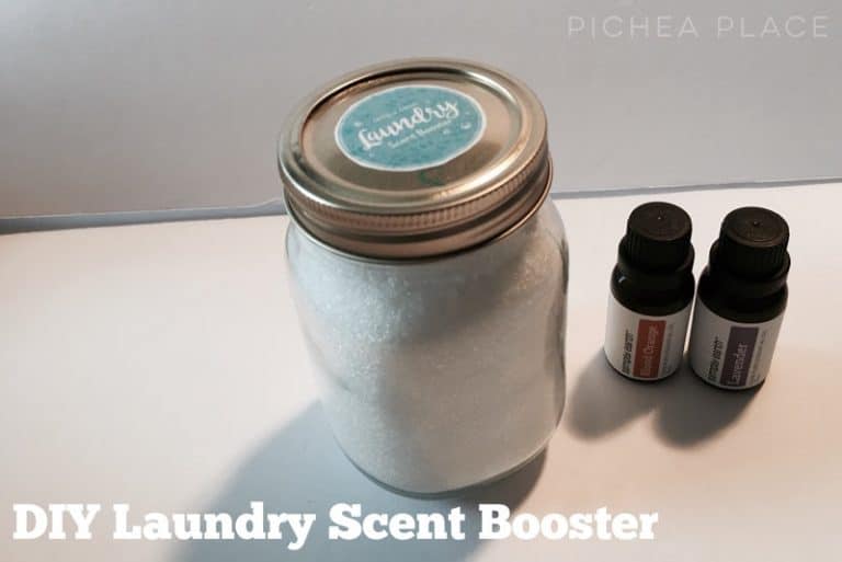 DIY Laundry Scent Booster with Essential Oils