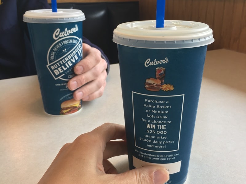 Date Night at Culver's