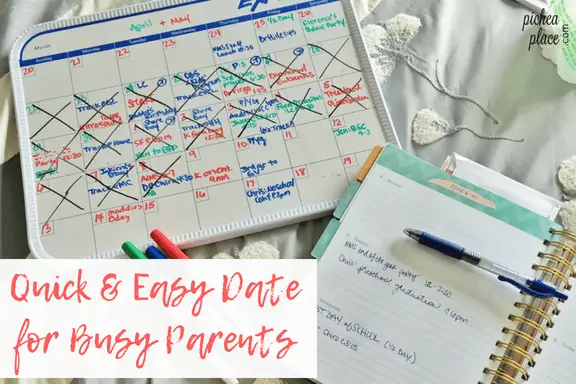 Quick and Easy Date for Busy Parents | Making the Most of the Moments