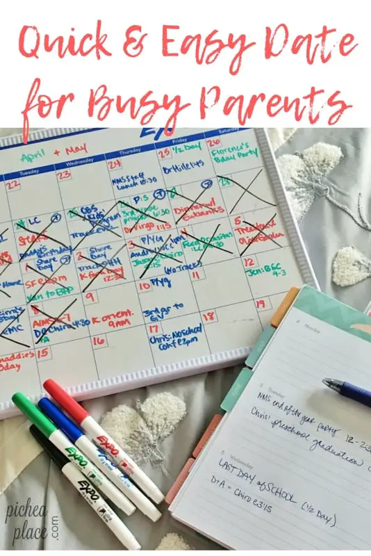 Busy parents need to make the most of the white space on the calendar and find ways to connect amidst the chaos. Sometimes it's all you can do to sneak away for an hour or two sans kids, so you need a go-to quick and easy date for busy parents.