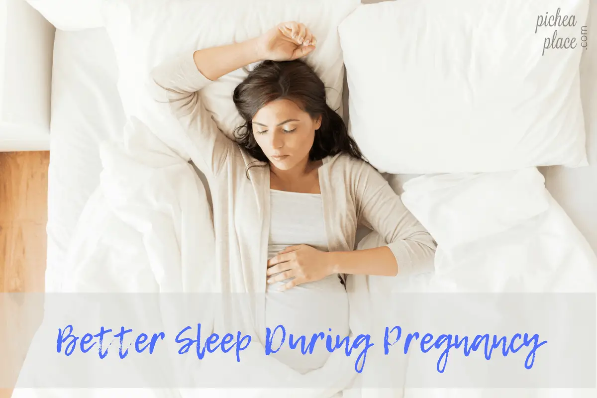 With all the changes to your body during pregnancy, it can be difficult to get a good night's sleep. After several months of struggling with sleep, we made a budget-friendly change to our bed that has resulted in better sleep during pregnancy and beyond.