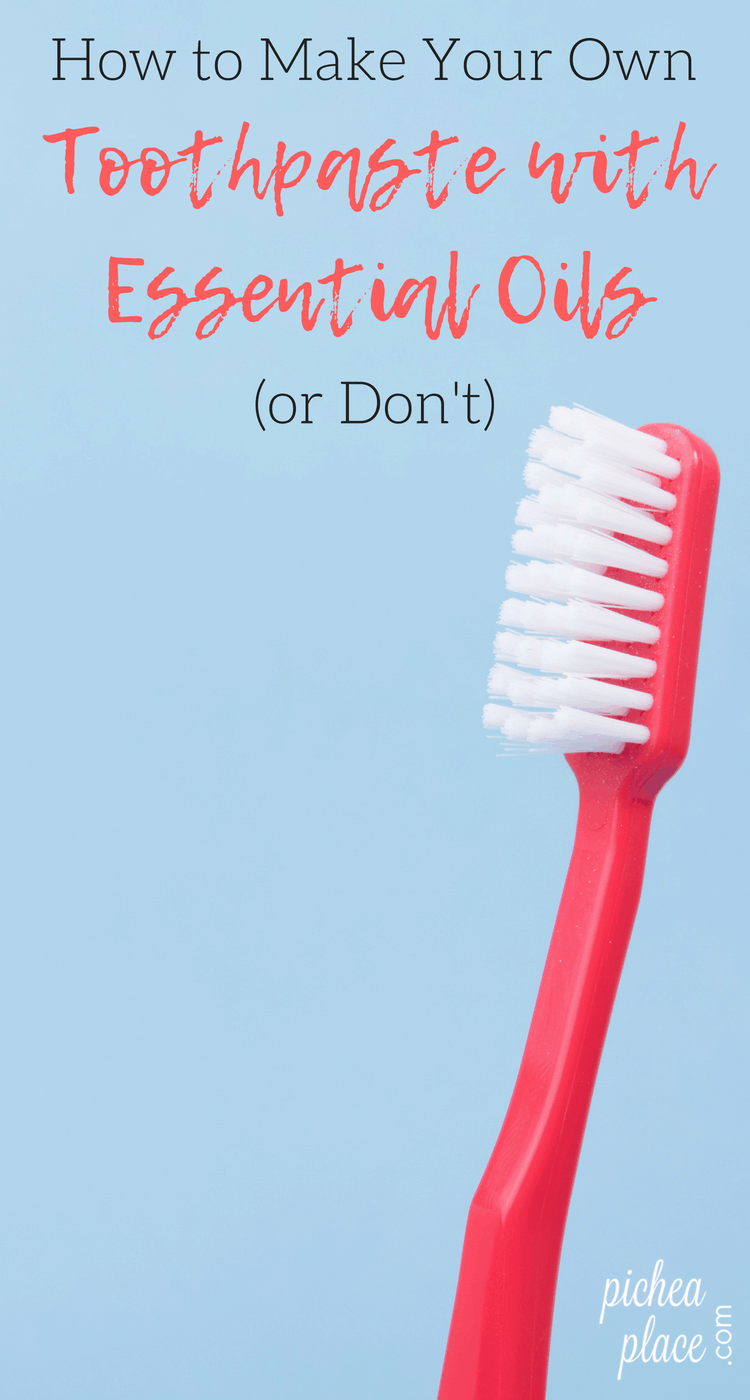 Looking for an easy recipe for a natural toothpaste with essential oils that uses ingredients you probably already have in your pantry? This homemade toothpaste recipe will take you less than five minutes to whip up! (Or don't... and order THIS.)