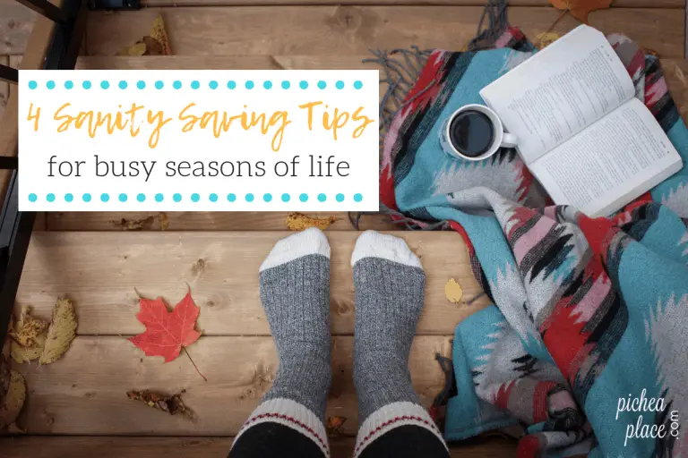 4 Sanity Saving Tips for Busy Seasons of Life