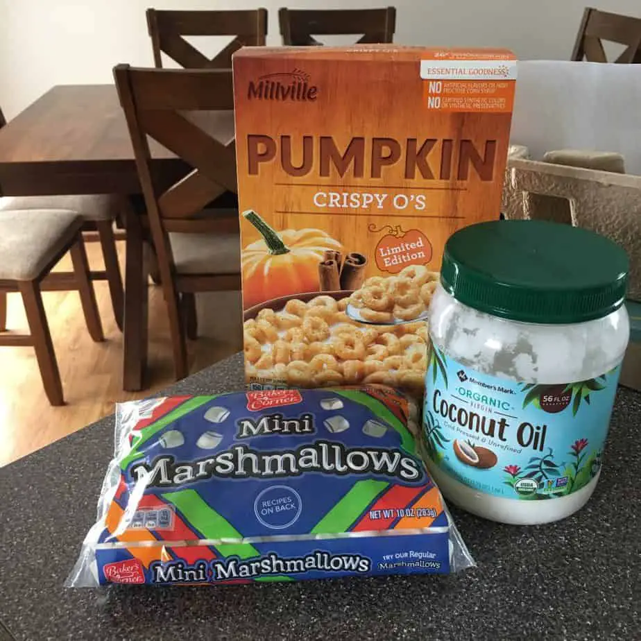 Pumpkin Cereal Bars: Ingredients