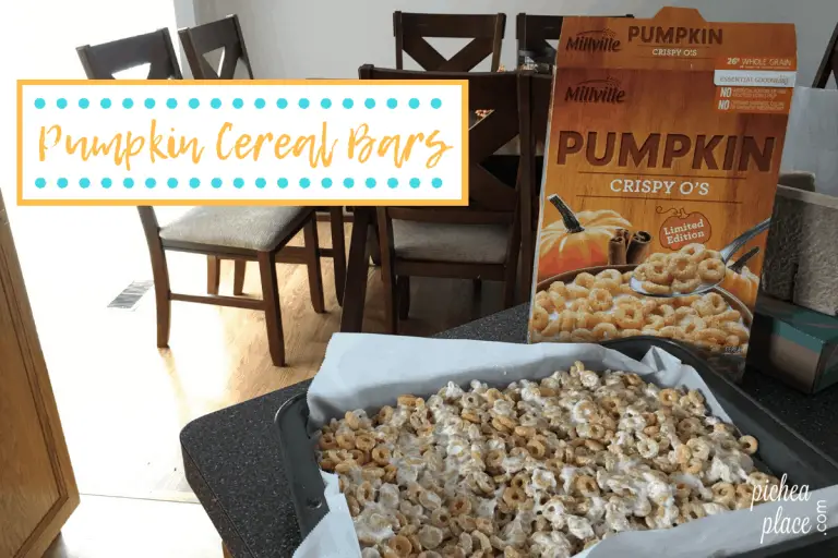Pumpkin Cereal Bars (Recipe)
