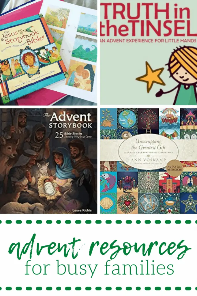 advent resources for busy families