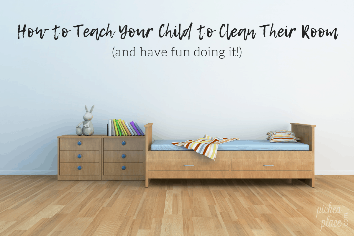 Getting your kids to clean their rooms can be easy with the right approach. Make cleaning time fun by getting organized and teaching your kids how to clean their rooms. Here are some great tips for how to teach your child to clean their room and have fun doing it!