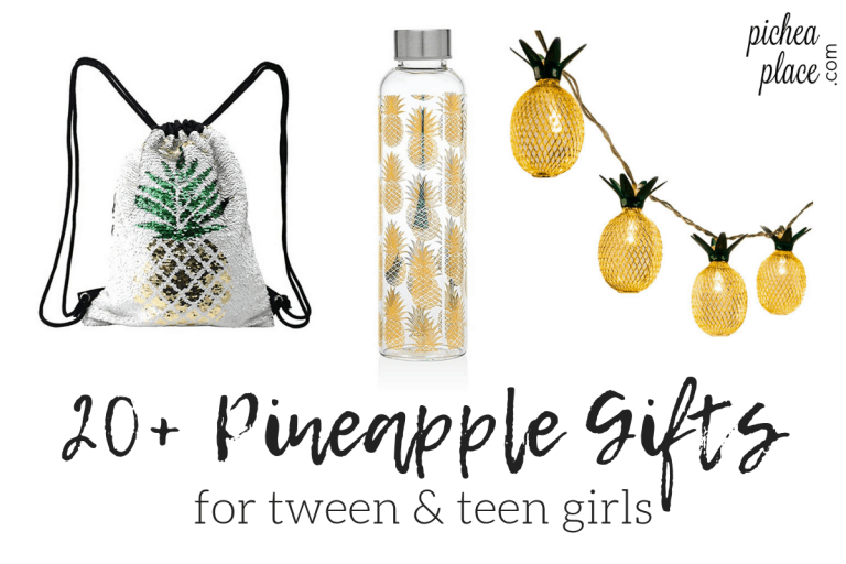 20+ Pineapple Gifts for Tween & Teen Girls