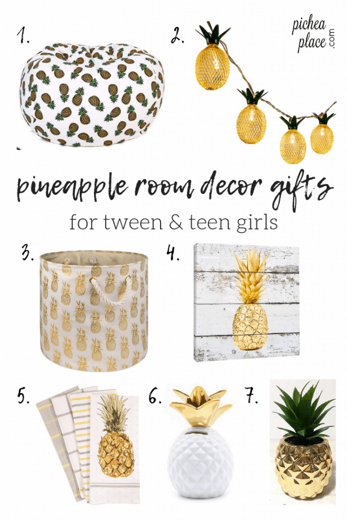 Need a gift idea for a pineapple lover in your life? Check out this list of great pineapple gifts for tween & teen girls!