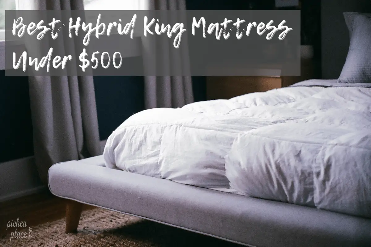Busy parents don't have time to sit and wade through hundreds of options when shopping for the best hybrid king mattress under $500. I've done the leg work so you don't have to. Keep reading to see why these king mattresses made my short list.