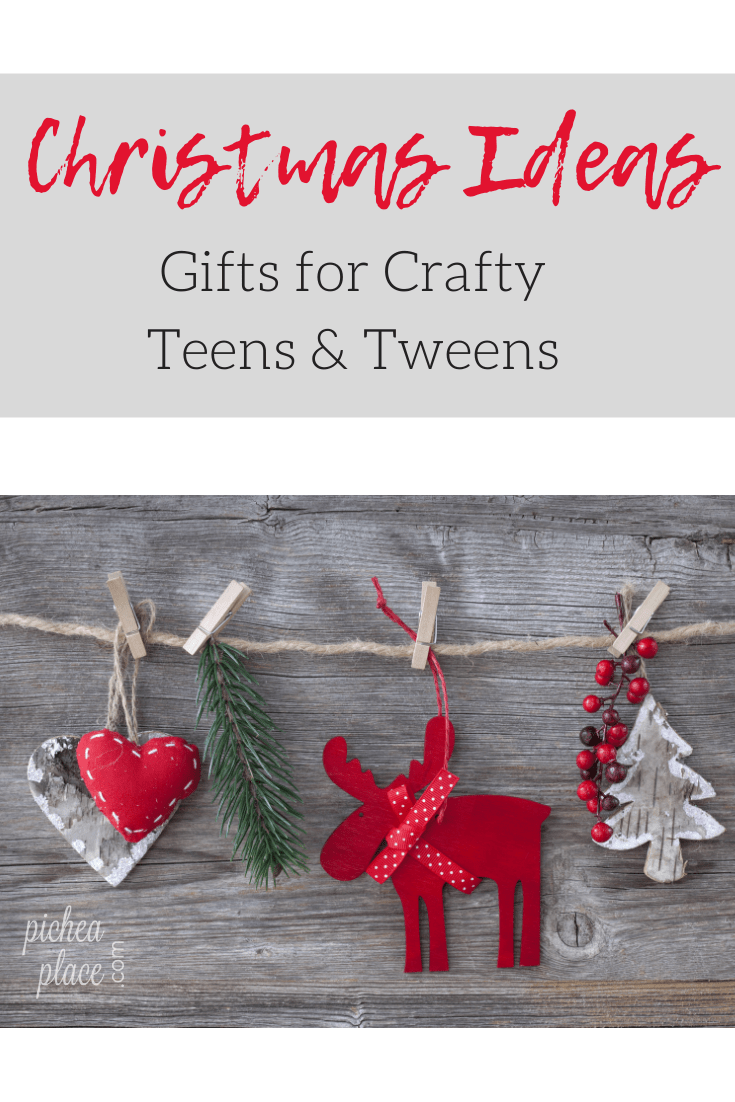 It can be difficult to come up with great gift ideas for tweens and teens. My tween girl loves to do crafts and DIY projects, so I have created a list of ideas of gifts she would enjoy receiving. Hopefully it will spark some great gift ideas for crafty teens and tweens in your life!