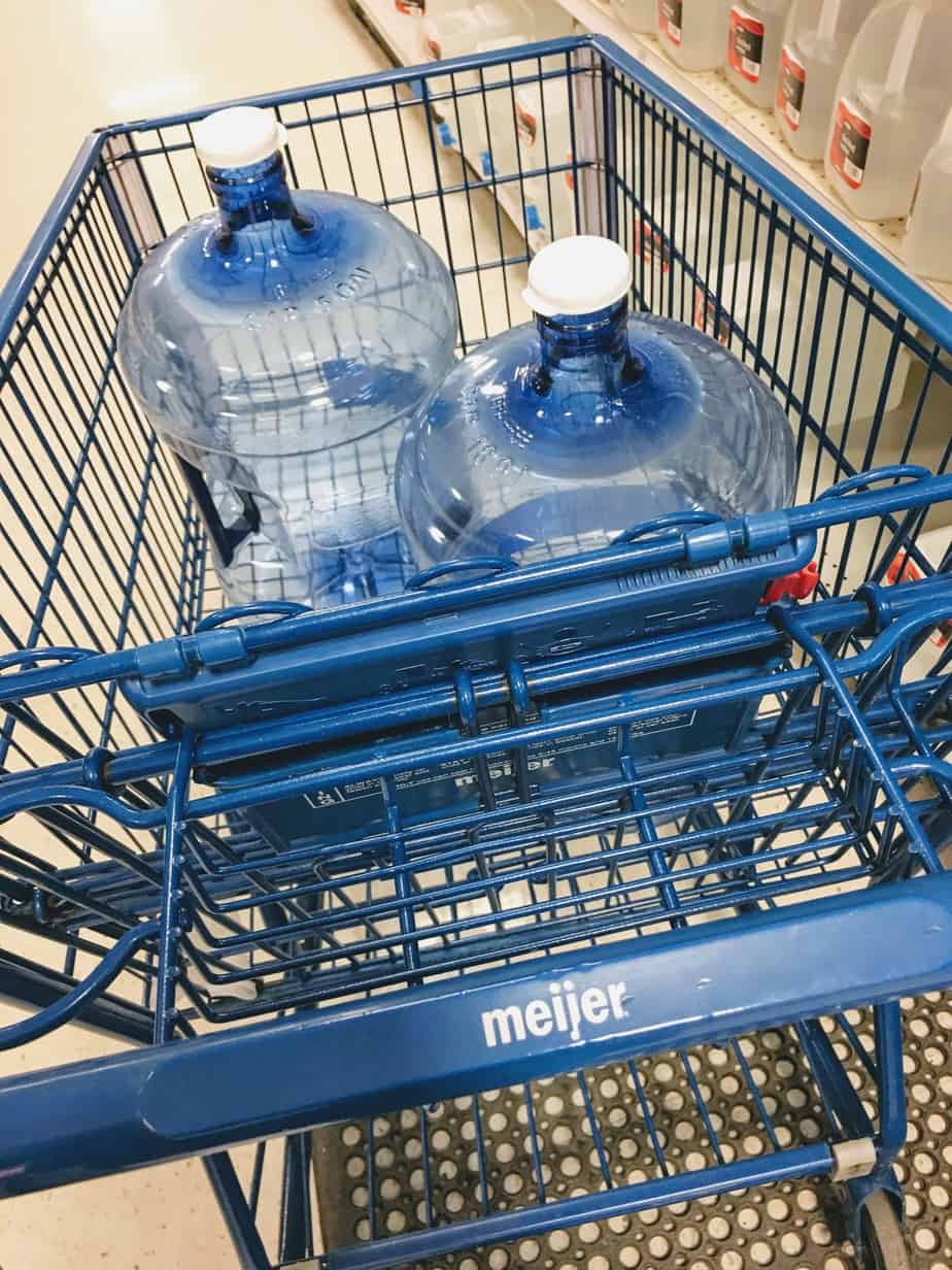 refill Primo water at Meijer in Michigan