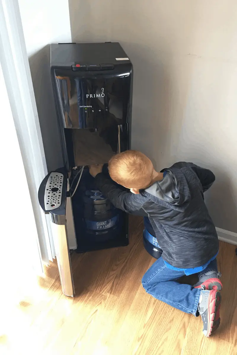 kid-friendly in-home water dispenser