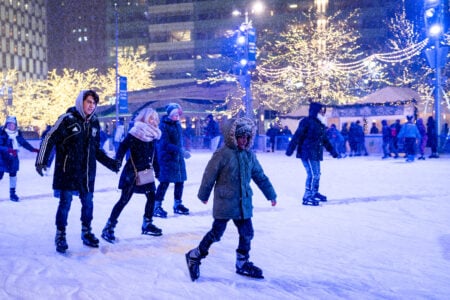 Ice Skates & City Lights: Discover The Rink at Campus Martius Park