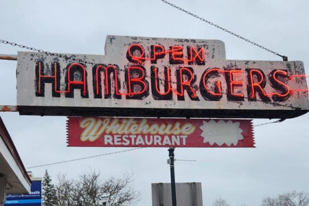 With a Sign That Says, “Open Hamburgers,” You Know It’s Got to Be Good