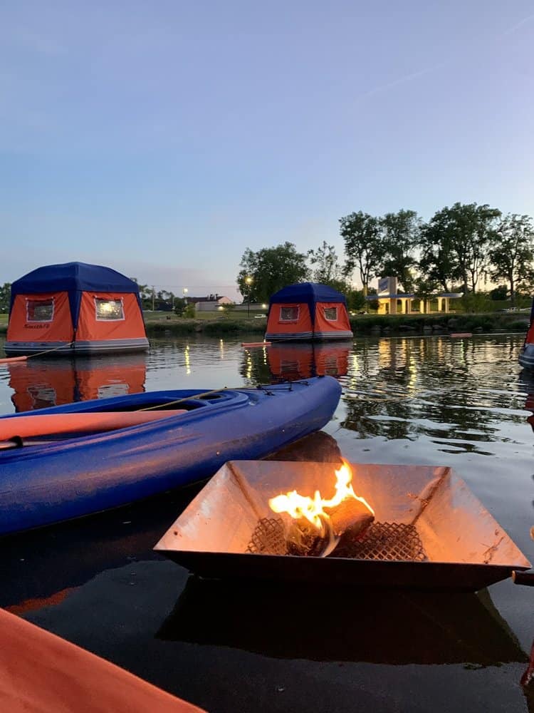 This Isn’t Your Typical Ohio Camping Trip: Sleeping on Nature’s Waterbed