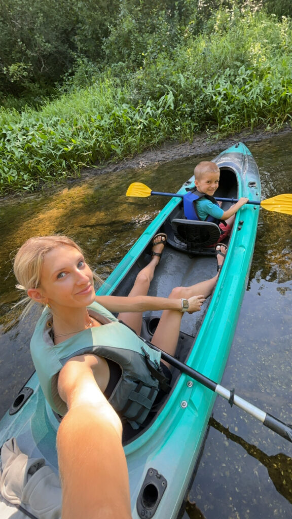 paddling the Manistique River with Northland Outfitters